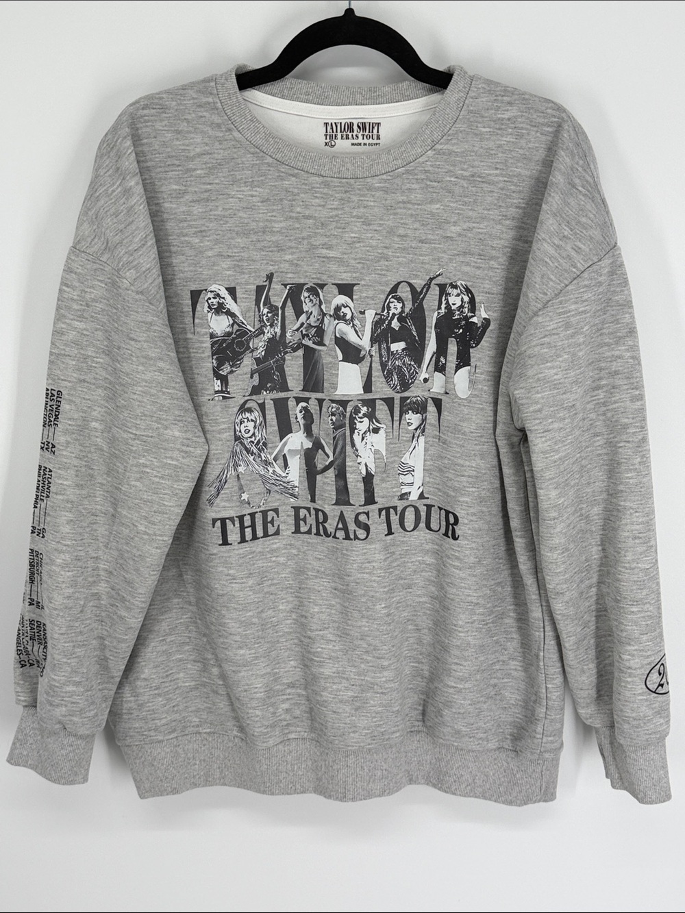 Taylor Swift THE ERAS TOUR Sweatshirt XL 2023
